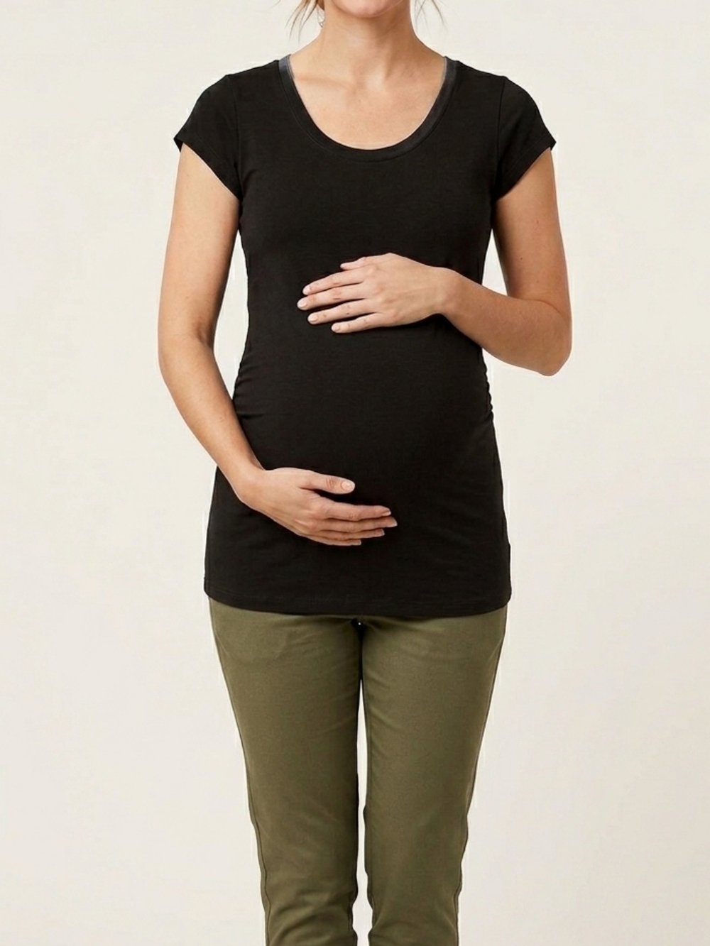 Thyme Maternity Black T-Shirt